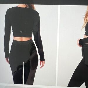 Alo Yoga Seamless luxe High waist Terry leggings